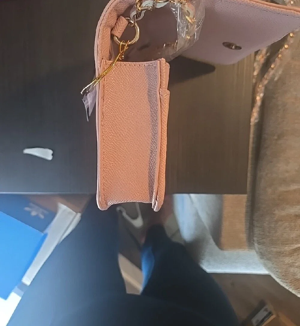 bebe Katriel Woven Mini Crossbody Rose